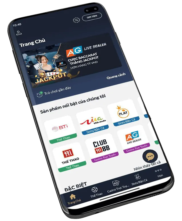 Điện thoại hiển thị trò chơi Dabet88 mượt mà